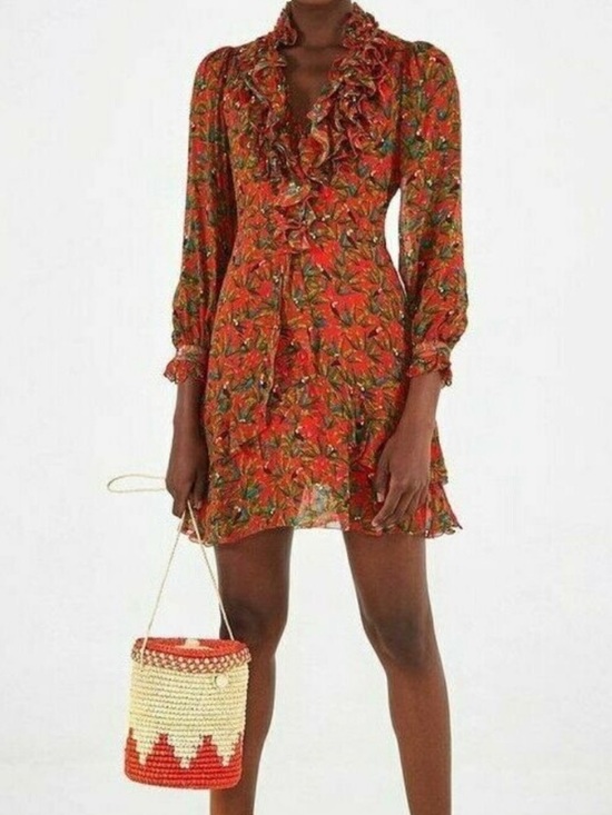 FARM Rio Dresses & Skirts - FARM Rio Tucano Paradise tropical print Mini Dress